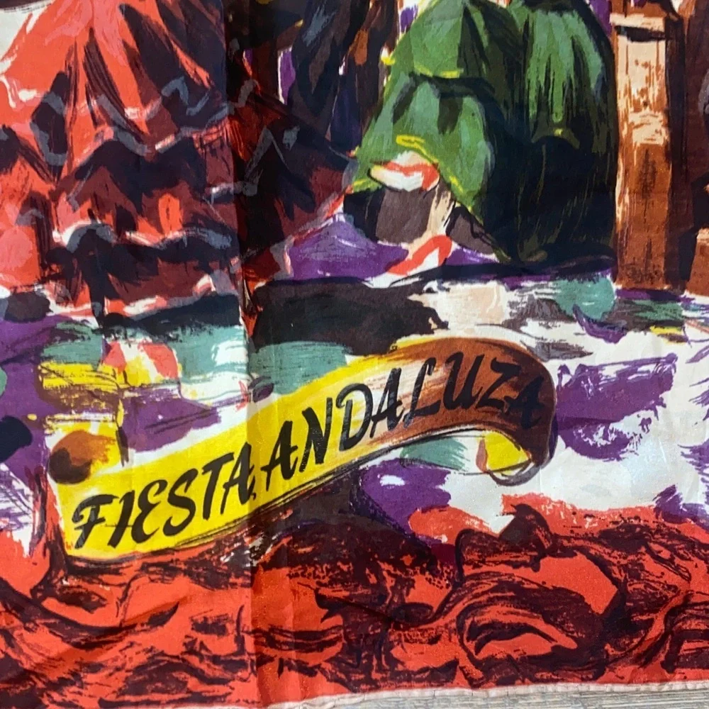 Fiesta Andaluza Artistic Scarf